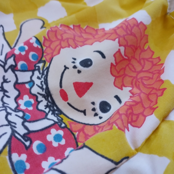 Custom Reworked Vintage 1970s Raggedy Ann & Andy Bennygonia Shorts - Picture 4 of 10